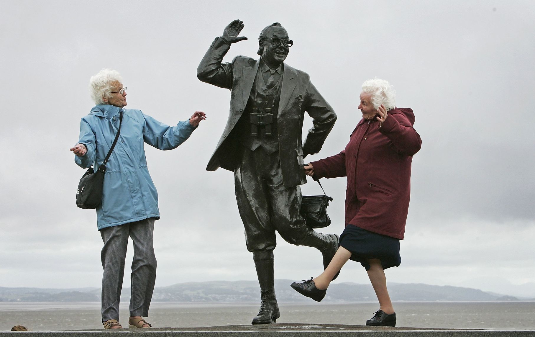 Happy old people